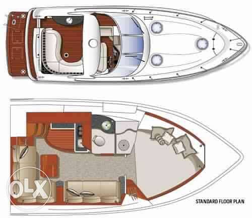 boat fourwinns 42’ 2010 for sale , twin engine volvo 5