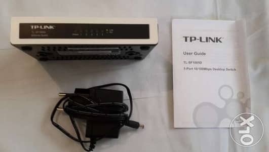 راوتر تى بى لينك TP - LINK خمس مداخل بالادبتور