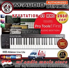 M-Audio Keystation 49 MK3 - 49 Key USB MIDI Keyboard 0