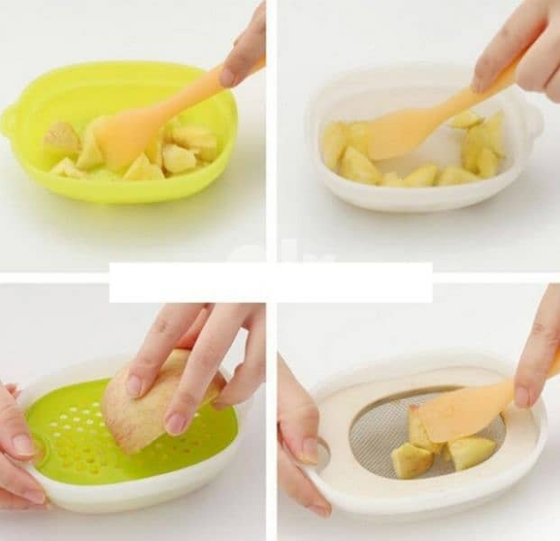 Baby Food Preparation Set مجموعة تحضير طعام الرضع 3