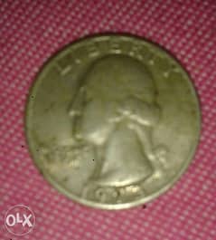 ربع دولار امريكى سنة 1973 0