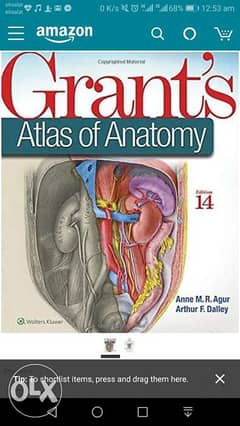 Grant's Atlas of Anatomy by Anne M. R Agur 0