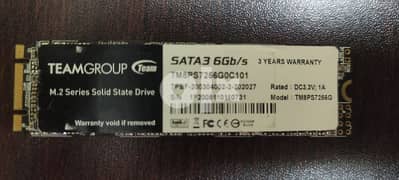 SSD m. 2 256GB hard desk هارد ديسك شريحة 0