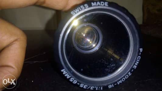 للمتخصصون فقط . عدسة Projector سويسري الصنع . لم تستخدم