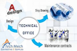 Technical Office Shop Drawing Design MEP Mechanic and Electric 0