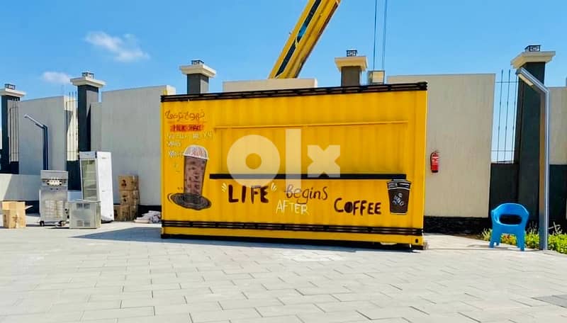 food truck  كرفان حاويات منافذ مطاعم كافيهات للبيع باقل سعر 1