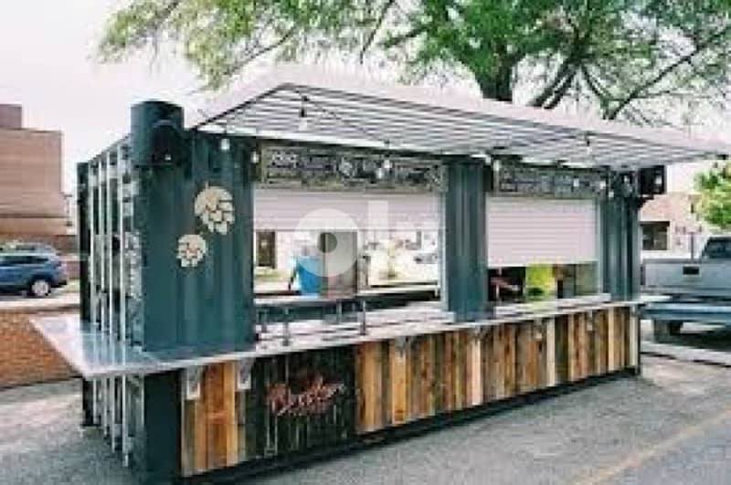 food truck  كرفان حاويات منافذ مطاعم كافيهات للبيع باقل سعر 6