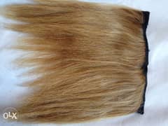 اكستنشن شعر طبيعي ٦٧ جرام طول ٢٥ سم 0
