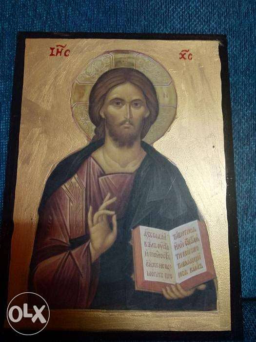 Byzantine icon أيقونة على خشب 1