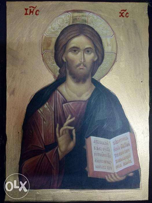 Byzantine icon أيقونة على خشب 3