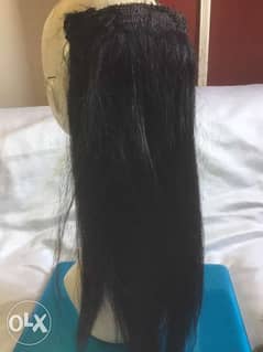 اكستنشن شعر طبيعي ٤٥سم ٨١ جرام 0