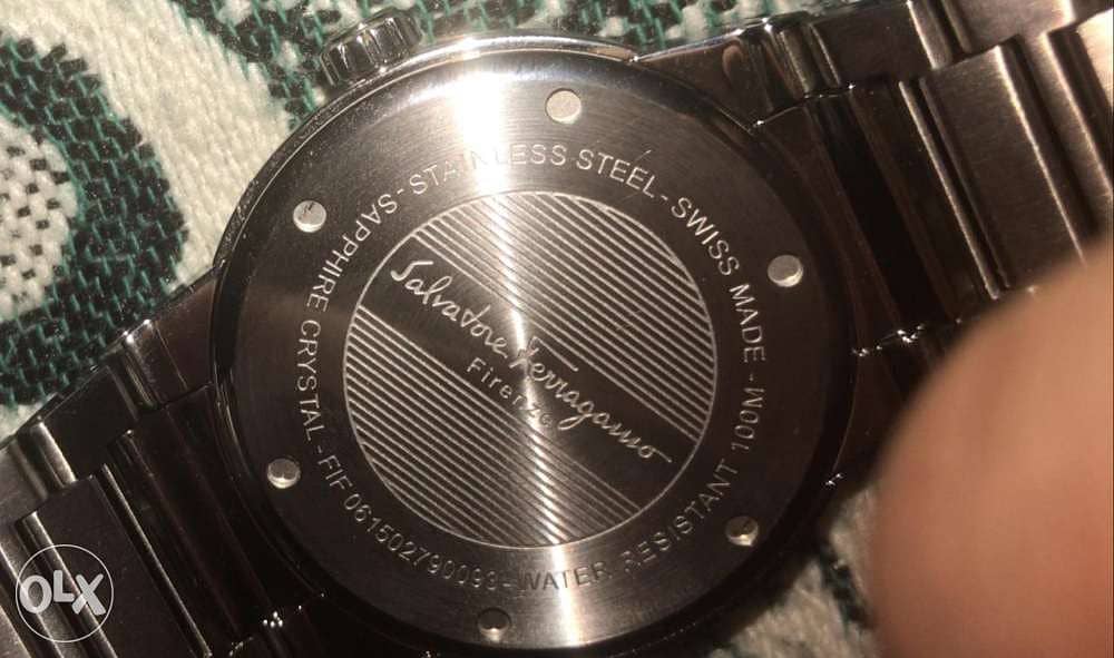 ساعة جديدة غير مستعملة Selvatore Ferragamo سويسرى اصلى 5