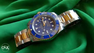Rolex Submariner Two Tone Blue Dial Automatic 0