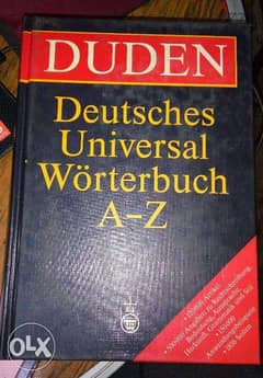قاموس Duden المانى ألمانى لم يستخدم - لطلبة ودارسى اللغة الالمانية 0