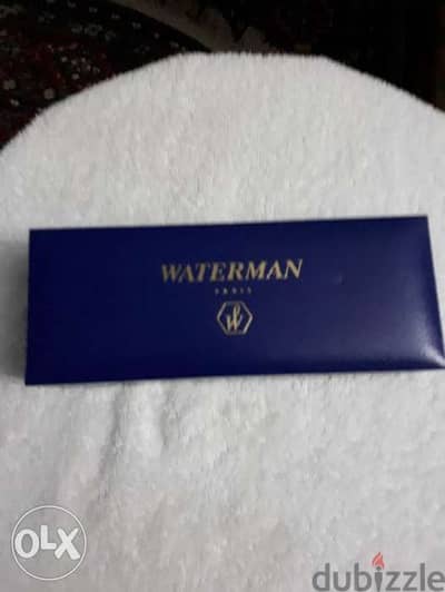 قلم waterman سن ذهب عيار 18 وارد فرنسا