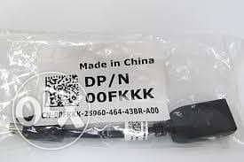 Dell Display Port Female to Mini DP Male Adapter Dongle CN-00FKKK with 1
