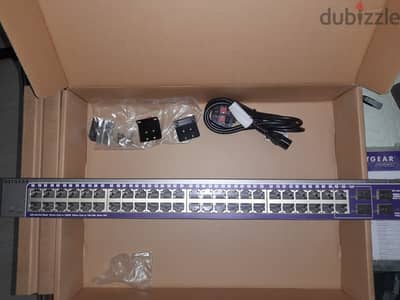 NETGEAR 48-Port 10/100/1000 Gigabit Smart Switch (GS748T-v4) - Managed