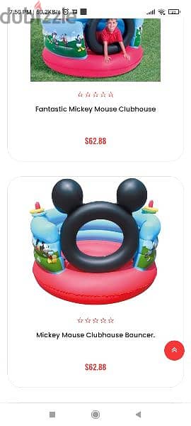 Mickey mouse clubhouse bouncer 0