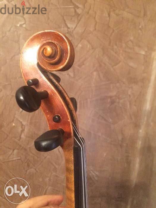 الة كمان كمنجة كمنجه violin الماني قديم ١٢٠ سنة دهان اصلي ٤/٤ Antique 3