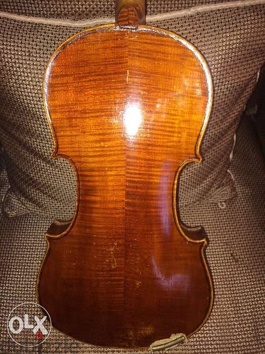 الة كمان كمنجة كمنجه violin الماني قديم ١٢٠ سنة دهان اصلي ٤/٤ Antique 6
