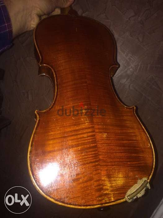 الة كمان كمنجة كمنجه violin الماني قديم ١٢٠ سنة دهان اصلي ٤/٤ Antique 7