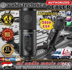 Audio-Technica ATR2500x-USB Cardioid Condenser Microphone 0