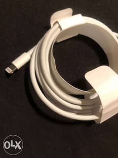 2 Apple lightening cable-٢ ابل كابل شحن لايتينينج 0