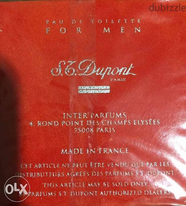 S. T. DuPont perfume 1