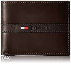 tommy hilfiger wallet bifold dark brown 0