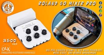 Roland Go:Mixer PRO Audio Mixer for Smartphones 0