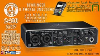 كارت صوت Behringer U-Phoria UMC204HD 0