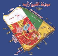الشيخ زايد ارض للبيع الثورة الخضراء 4200 متر تقنين سكني 0