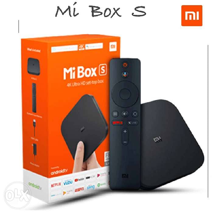 Xiaomi Mi Box S Android TV OS 8.1 حول شاشتك لسمارت مع شاومى أس 3