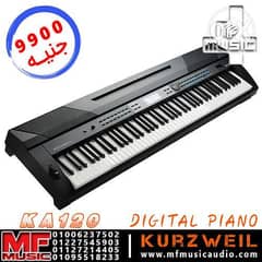 Kurzweil KA122 Arranger Stage Piano with 88-Note Hammer Action Keyboar 0