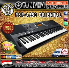 Yamaha PSR-A350 Oriental 61-Key Portable Keyboard 0