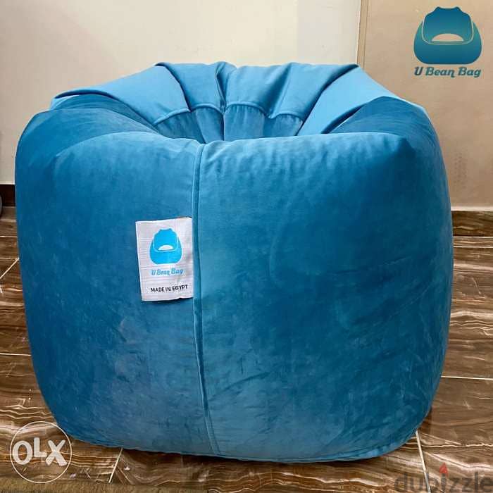 بين باج قطيفة Velvet bean bag 7