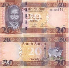 20 جنيه جنوب السودان 0