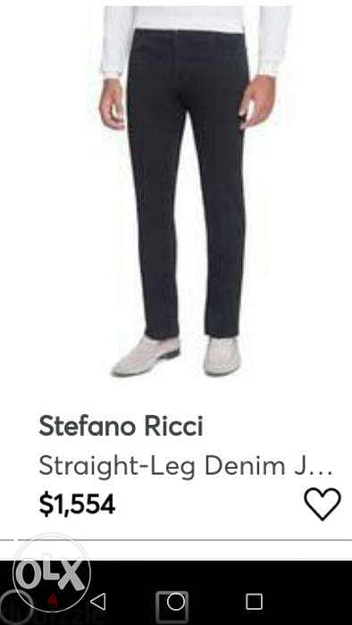 Stefano ricci original jeans regular fit size 34/36 from France 4