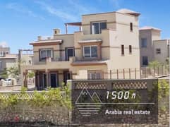 villa1300m palm Hills Katameya pk1_square garden_ Basement + penthouse