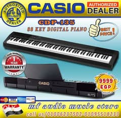 Casio CDP135 Portable Digital Piano – Black 0