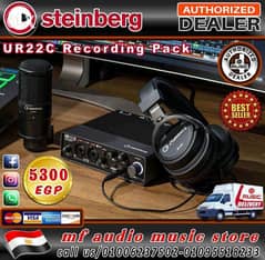 Steinberg UR22C Recording Pack with USB 3.1 Audio Interface, Condenser 0