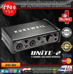 Kurzweil UNiTE-2 Two-Channel USB 2.0 Audio Interface 0