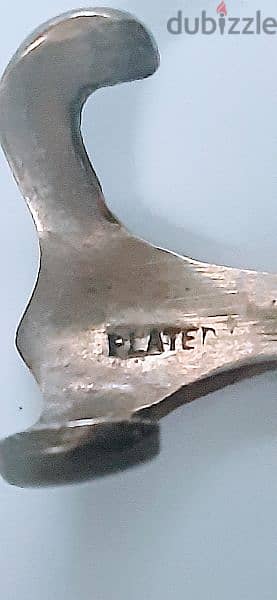 Silver plated knife rest 1