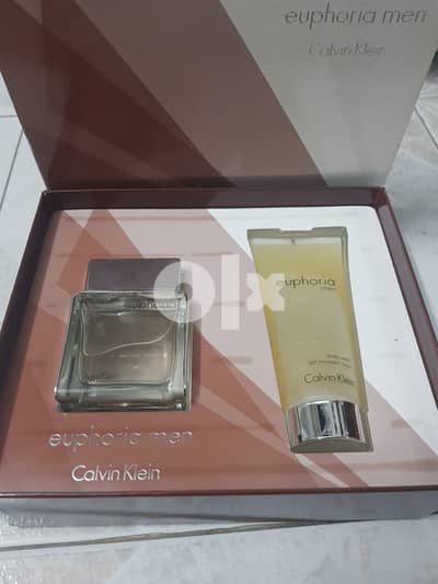 CALVIN KLEIN Euphoria men perfume + body wash