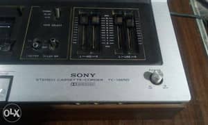 كاسيت سونى و مسجل SONY tapecorder tc-136 sd 0
