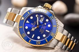 submariner blue dial tow tone high quality 0