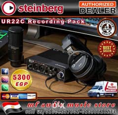 Steinberg UR22C Recording Pack with 2IN/2OUT USB 3.0 0