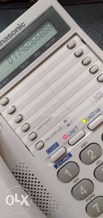 للمديرين و القادة تليفون بناسونيك خطين 2Line ياباني  سنترال Panasonic