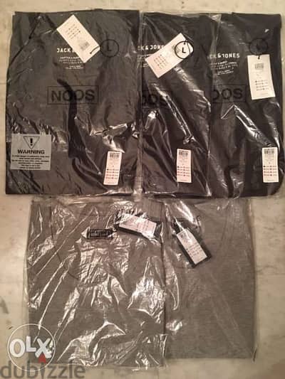 Jack and Jones original tank tops (cut T-shirts) - size L