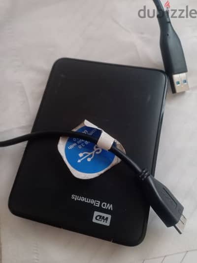 هارد خارجي 2 تيرا ويسترن ديجيتال external usb3 Western Digital كالجديد